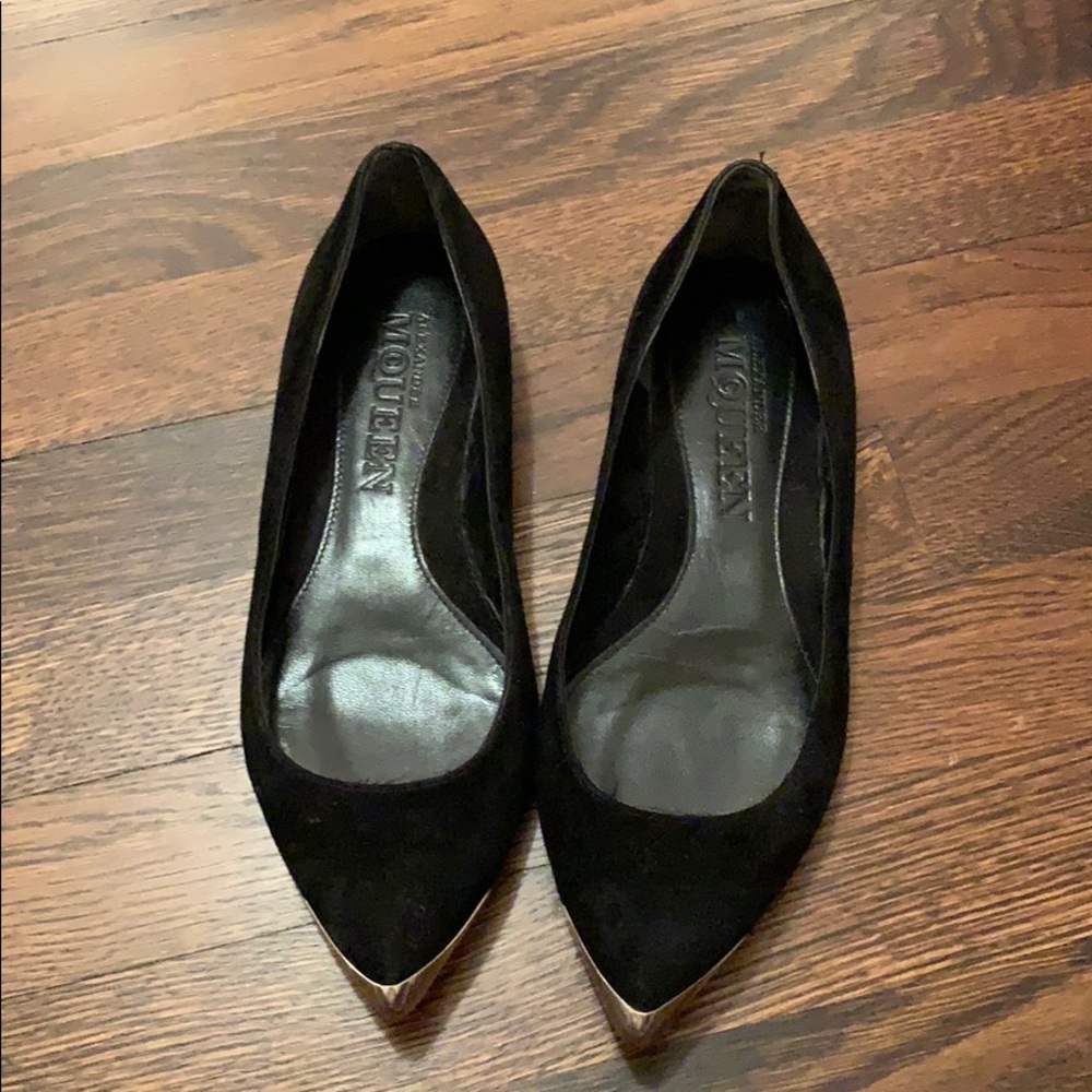 Lightly worn Alexander McQueen flats